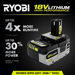 18V ONE+ LITHIUM HIGH PERFORMANCE STARTER KIT WITH FREE 18V ONE+ DUAL FUNCTION DIGITAL INFLATOR/DEFLATOR