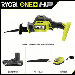 18V ONE+ HP COMPACT BRUSHLESS ONE-HANDED RECIPROCATING SAW KIT