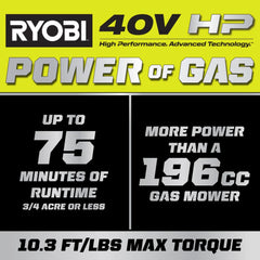 40V HP BRUSHLESS 21" SELF-PROPELLED ALL-WHEEL DRIVE MULTI-BLADE MOWER KIT
