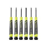 6-Piece Precision Screwdriver Set with Cushion Grip Handles