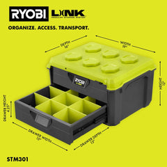 LINK 2-DRAWER TOOL BOX