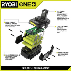 18V ONE+ 2AH LITHIUM BATTERY