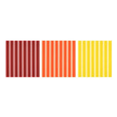 24 PC. FULL SIZE WARM COLOR GLUE STICKS