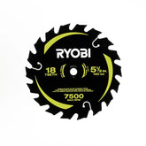 5-1/2" 18 Carbide Teeth Thin Kerf Circular Saw Blade