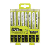 20 PC. ALL PURPOSE JIG SAW BLADE SET