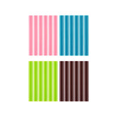 24 PC. FULL SIZE VARIETY COLOR GLUE STICKS
