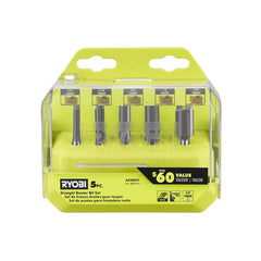 5PC STRAIGHT ROUTER BIT SET
