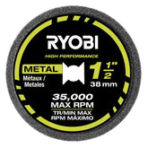 HIGH PERFORMANCE TWIST LOCK METAL CUTTING WHEEL