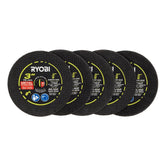 3" Aluminum Oxide Cut-Off Wheel Set (5-Piece)