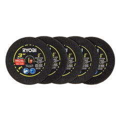 3" Aluminum Oxide Cut-Off Wheel Set (5-Piece)