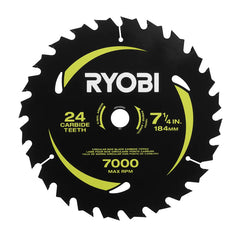 7-1/4" x 24T Carbide Teeth Thin Kerf Circular Saw Blade Set (5 Piece)