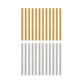 24 PC. MINI GLITTER GLUE STICKS