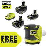 18V ONE+ LITHIUM HIGH PERFORMANCE STARTER KIT WITH FREE 18V ONE+ 5" RANDOM ORBIT SANDER