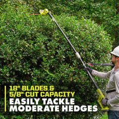 18V ONE+ 18" POLE HEDGE TRIMMER
