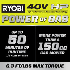 40V HP BRUSHLESS 20" PUSH MOWER
