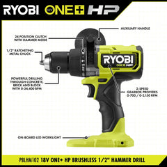 18V ONE+ HP Brushless 1/2" Hammer Drill Kit