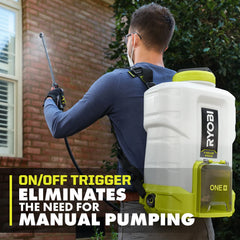 18V ONE+ 4 GALLON BACKPACK CHEMICAL SPRAYER