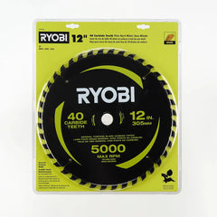 12" 40 CARBIDE TEETH THIN KERF MITER SAW BLADE
