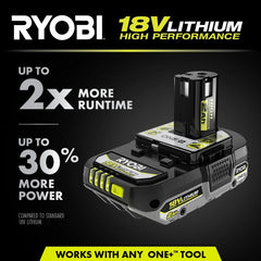 18V ONE+ 2AH LITHIUM HIGH PERFORMANCE BATTERY