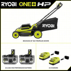 18V ONE+ HP BRUSHLESS 20" SELF-PROPELLED MOWER KIT