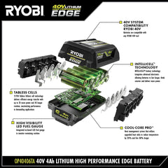 40V 4Ah LITHIUM HIGH PERFORMANCE EDGE BATTERY