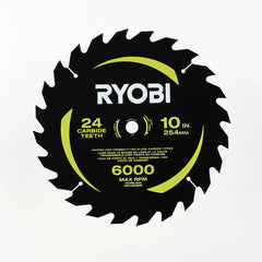 10" 24 CARBIDE TEETH THIN KERF MITER SAW BLADE