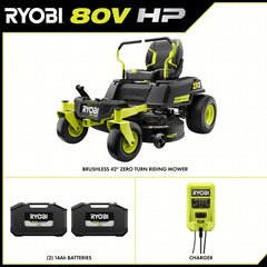ZR3 80V HP Brushless 42” Zero Turn Riding Mower Kit