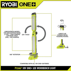 18V ONE+ LED WORKBENCH LIGHT
