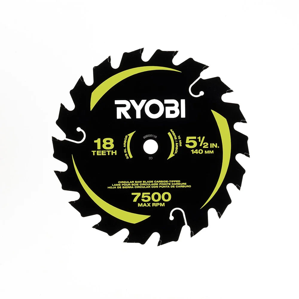 5-1/2" 18 Carbide Teeth Thin Kerf Circular Saw Blade