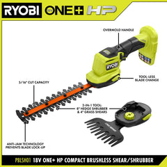 18V ONE+ HP Compact Brushless Shear/Shrubber
