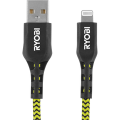 4' USB-A TO LIGHTNING CABLE