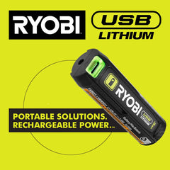 USB LITHIUM 3AH LITHIUM RECHARGEABLE BATTERY