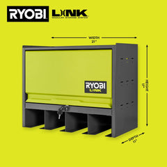 LOCKABLE TOOL ORGANIZER CABINET