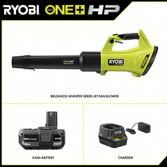 18V ONE+ HP BRUSHLESS WHISPER SERIES 450 CFM BLOWER KIT