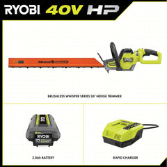 40V HP BRUSHLESS WHISPER SERIES 26" HEDGE TRIMMER KIT