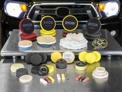 3 PC. 5" FOAM DUAL ACTION POLISHER CORRECTING PAD SET