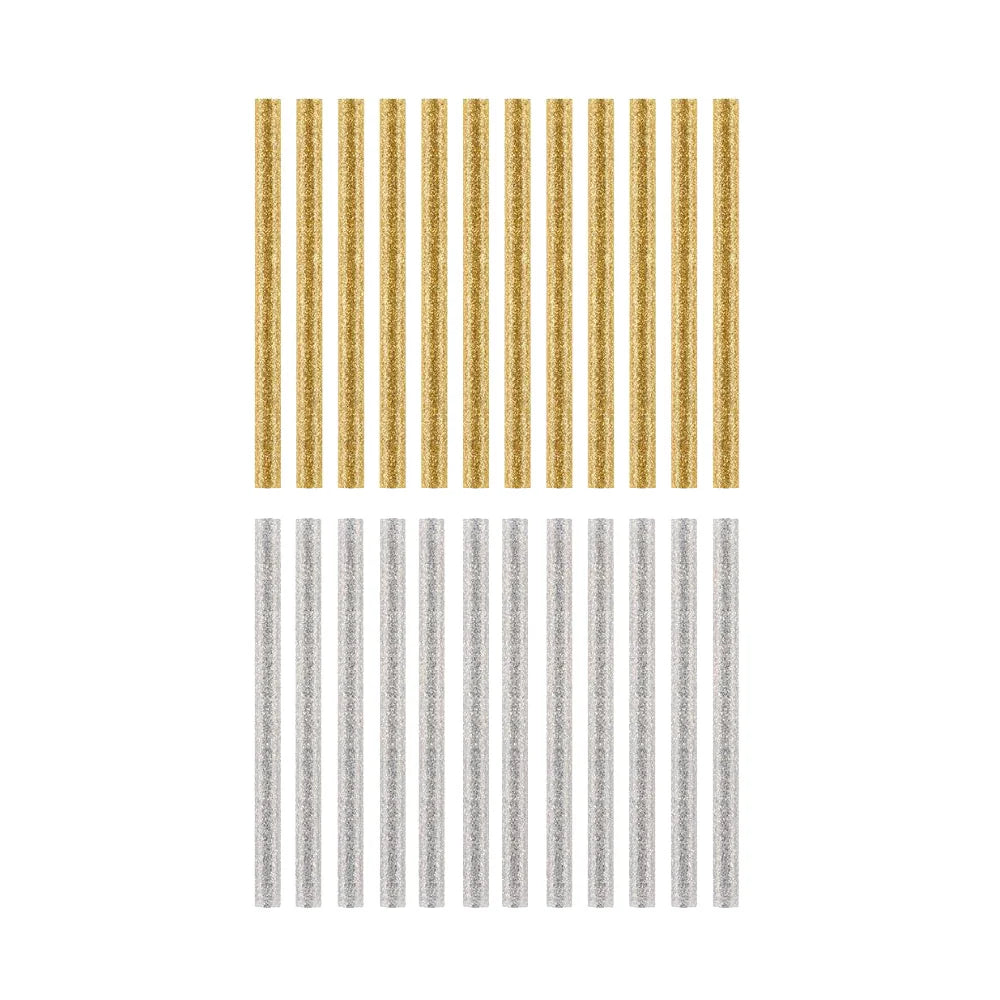 24 PC. MINI GLITTER GLUE STICKS