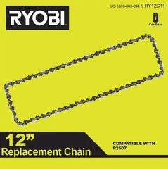 12" .043 GAUGE REPLACEMENT CHAINSAW CHAIN, 64 LINKS